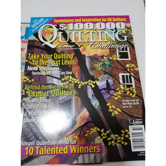 Quilting intersection/quilting challenge/love of quilting item no. 423 - Picture 3 of 4